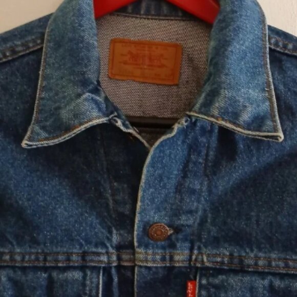 Levi's Blue Denim Jacket for Men.New No Tag. - Picture 5 of 7